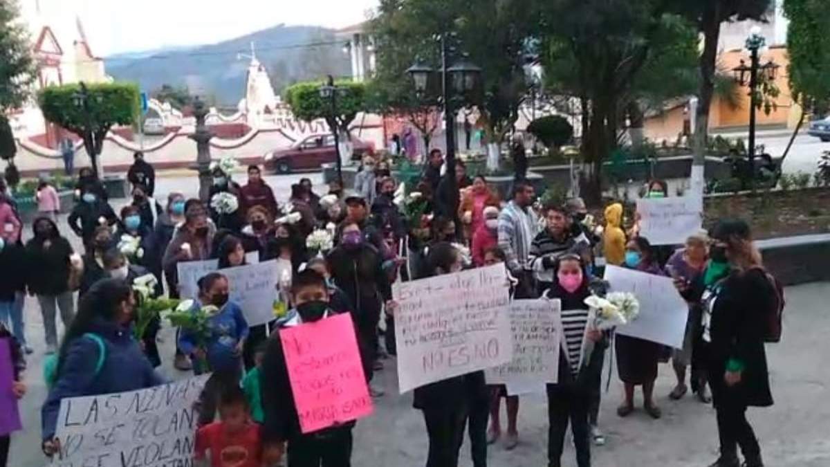 Habitantes de Zoquilán marcharon para exigir justicia por el feminicidio de la menor