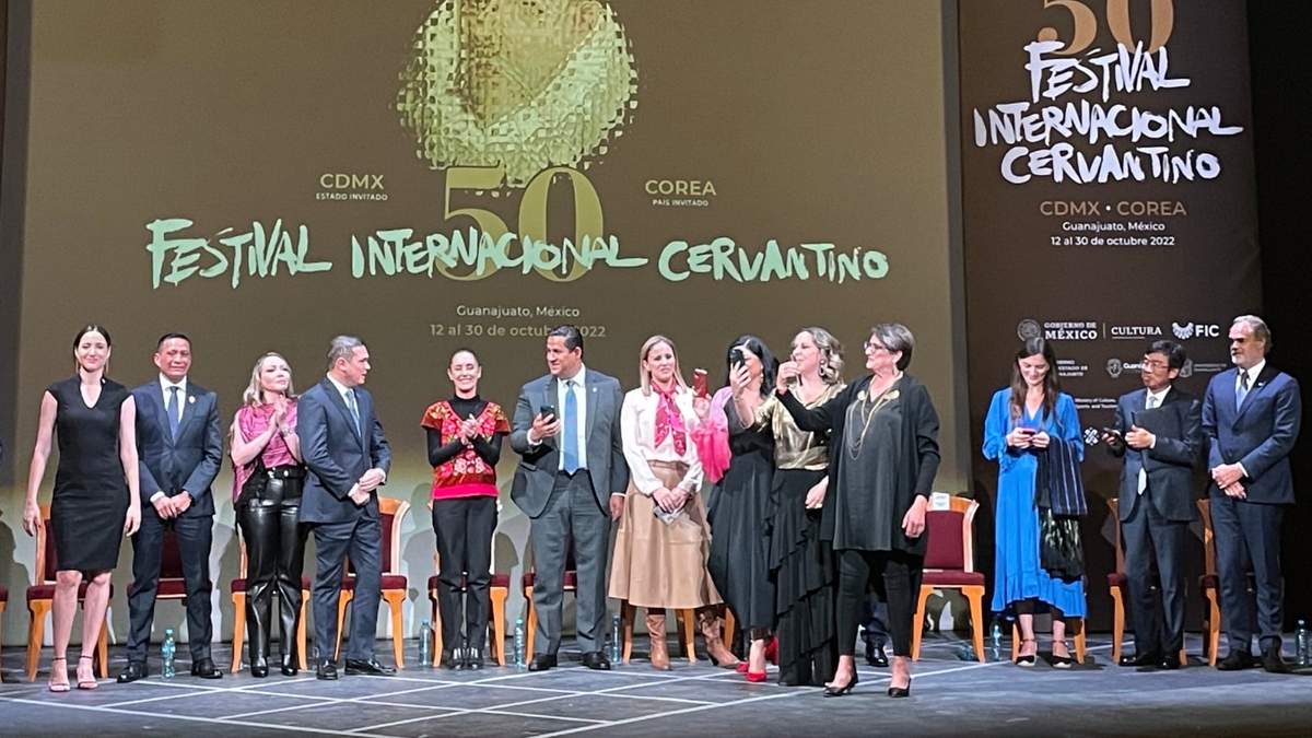 Inicio del Cervantino edición 50