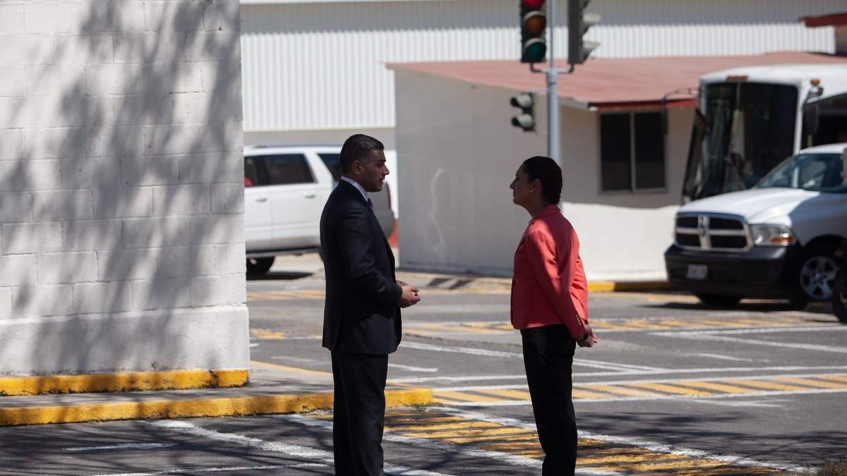Omar García Harfuch y Claudia Sheinbaum