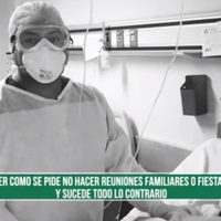 "¡Quédate en casa!", la súplica en video del personal médico del IMSS