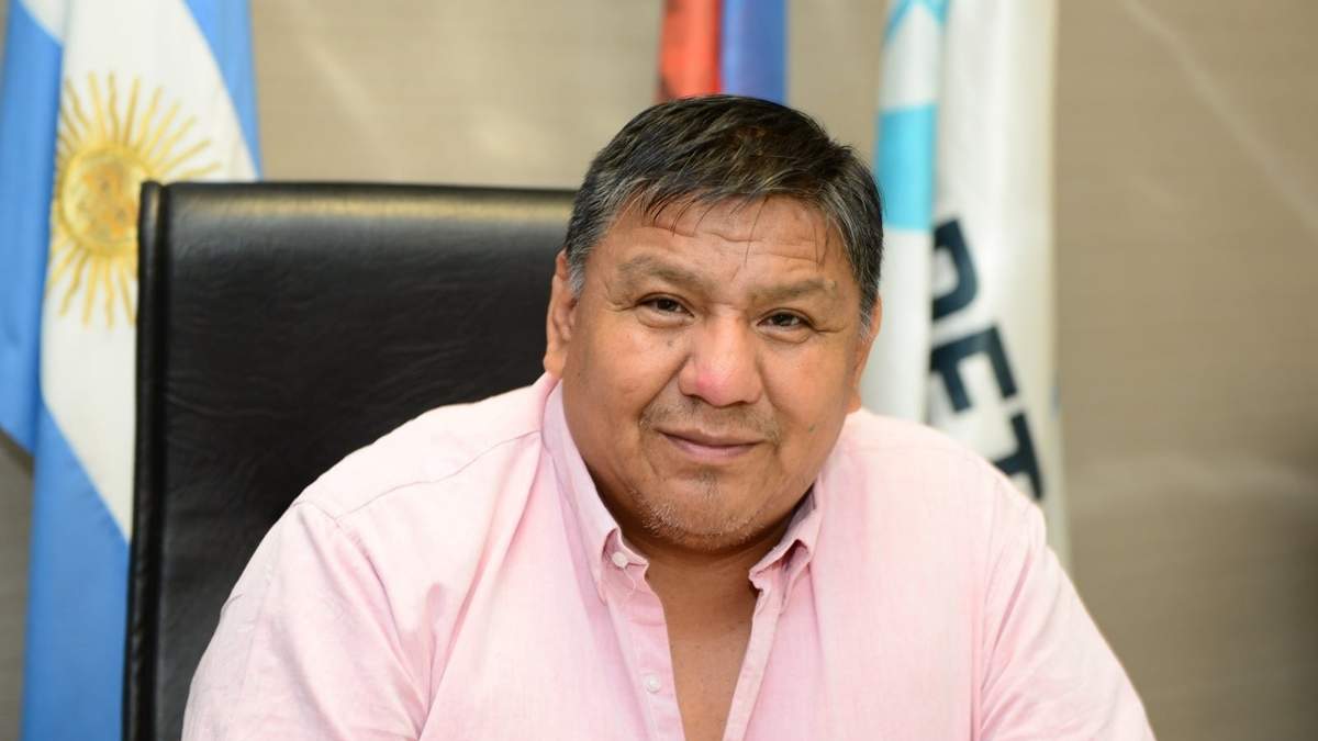 El sindicalista petrolero de Chubut, Jorge Ávila. Fuente: (Twitter)
