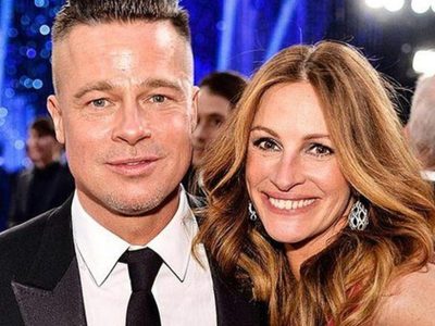 ¿Y esto? Julia Roberts saludó a Brad Pitt de una forma muy tierna y los rumores aparecen ¡Qué dirá J