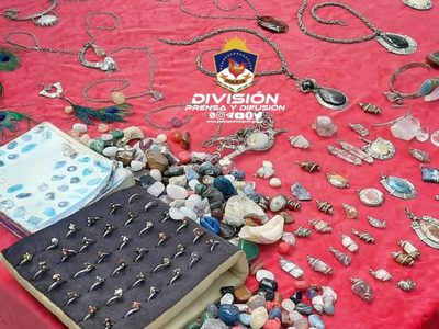 Encuentran restos fósiles que eran vendidos en una feria de artesanos