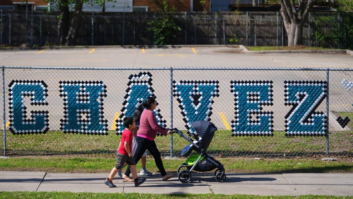 El Cesar Chavez Learning Center en Dallas, el 19 de marzo del 2026