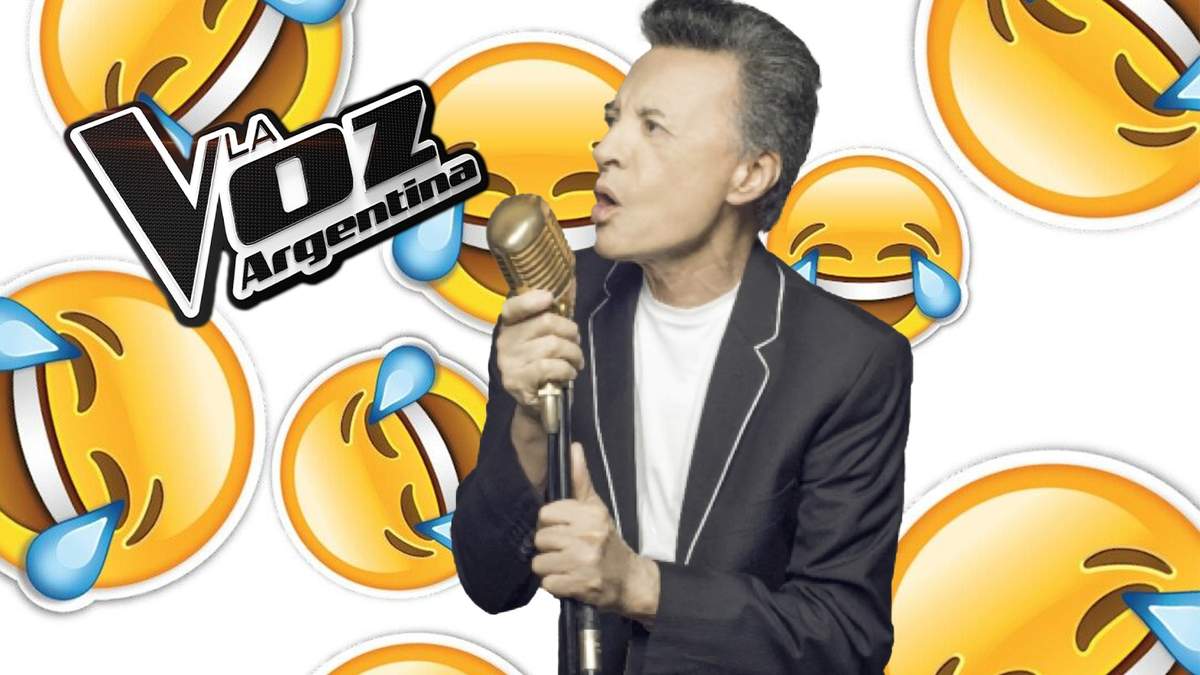 Palito Ortega en "La Voz Argentina". Fuente: (Minuto Neuquén)