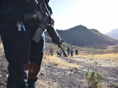 La fosa clandestina de Sonora, una "narco-hoguera"