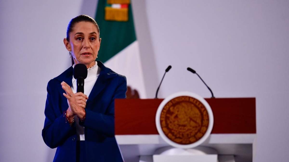 La presidenta en conferencia de prensa