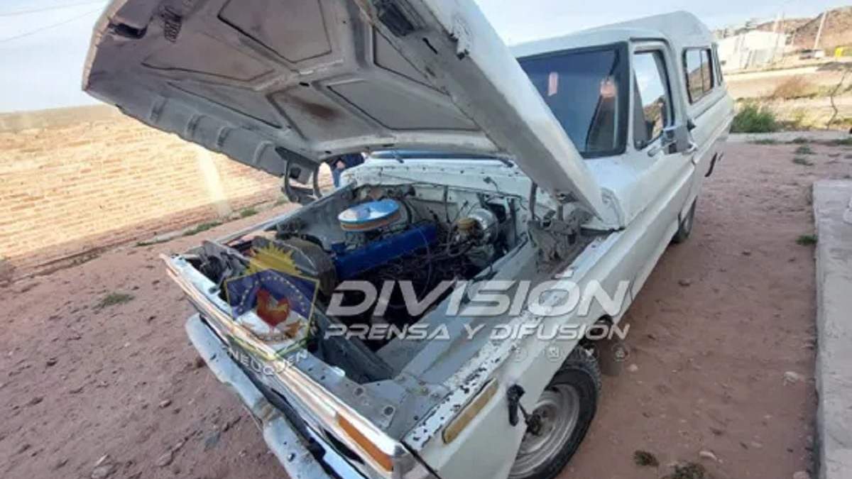 Un hombre detenido. Fuente Policía Neuquén.