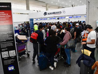 Aeroméxico canceló 260 vuelos por brote de covid-19 y hubo solo 8 quejas formales: Profeco