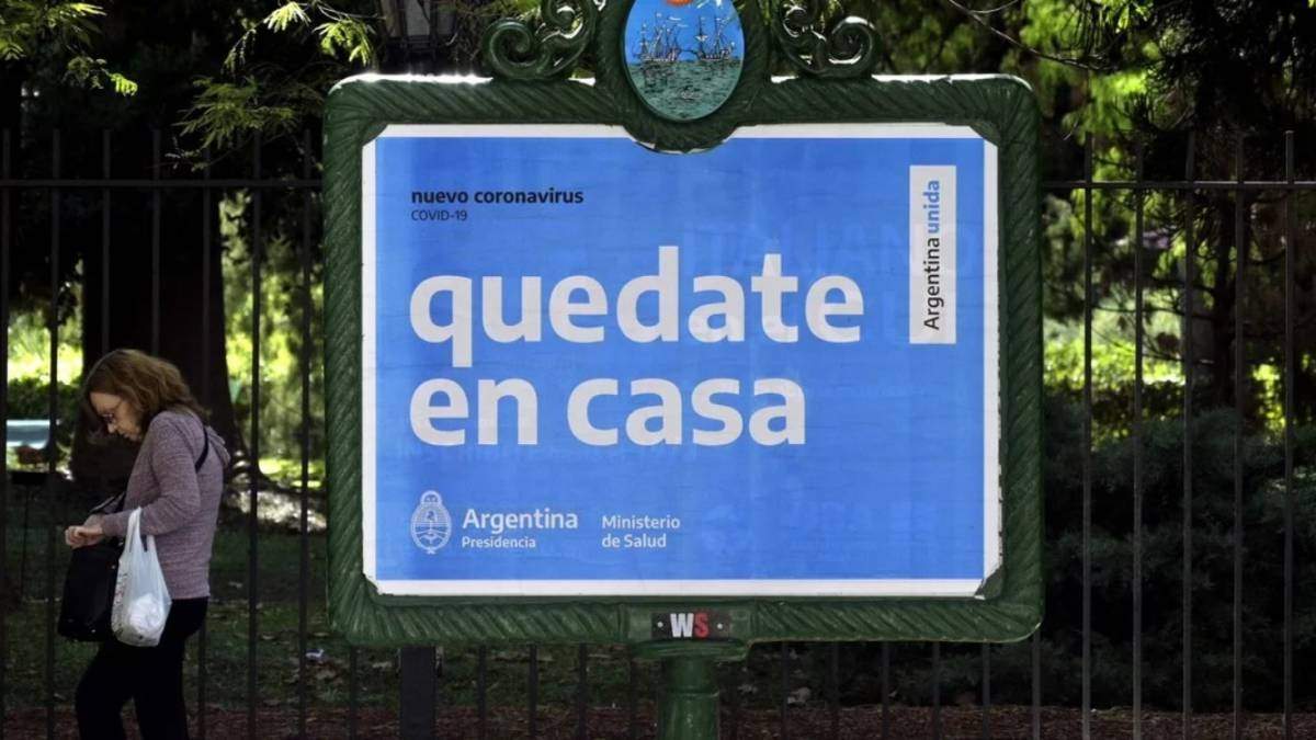 Coronavirus en Argentina. Fuente: (Twitter)