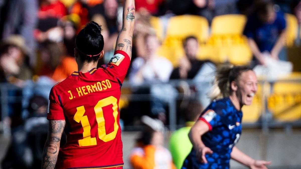 Jenni Hermoso, jugadora de la Selección de España