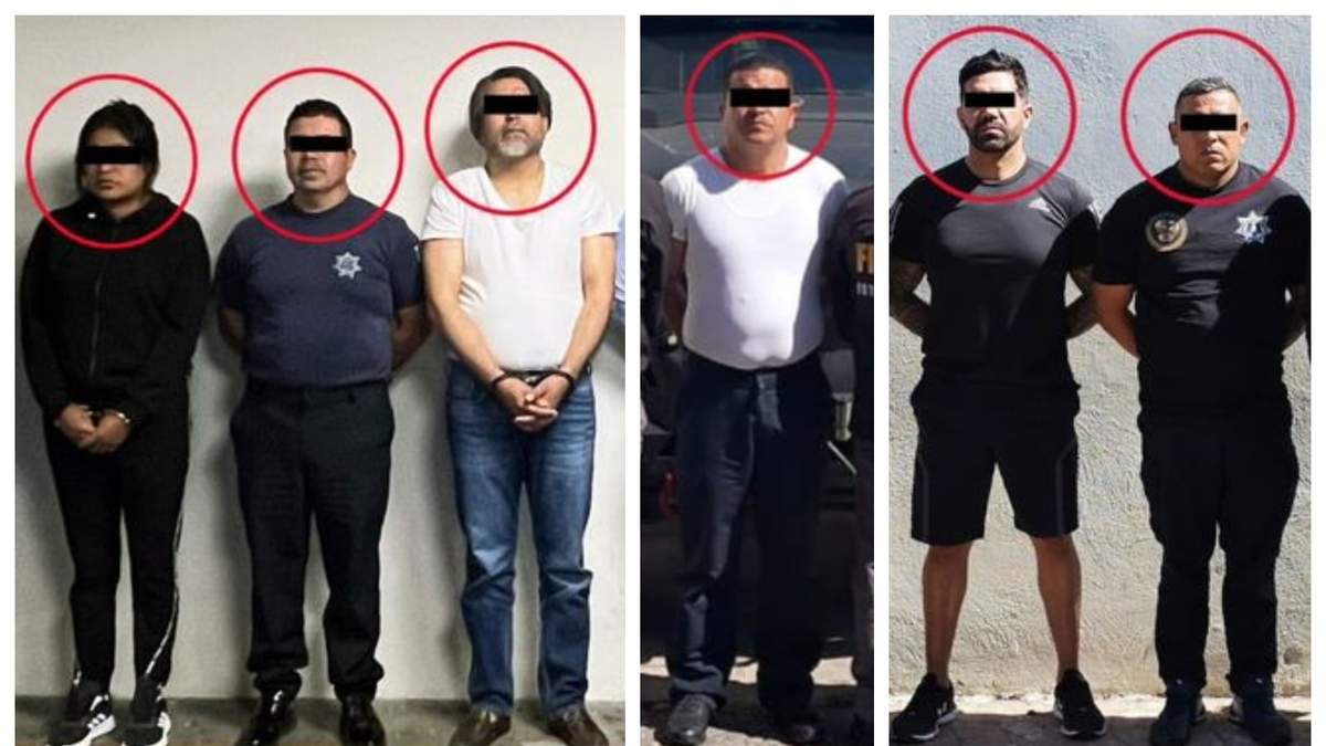 Los detenidos en el Operativo Enjambre