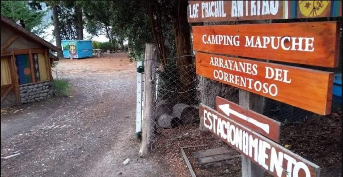 El fallo del TSJ obliga a la comunidad mapuche a devolver el camping Correntoso, en Villa la Angostura. Fuente: (Minuto Neuquén)