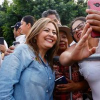 En su arranque de campaña, Lucy Meza arremete contra Cuauhtémoc Blanco