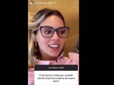 La influencer Mariana Rodríguez anuncia que se encargará del DIF de Nuevo León