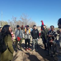 Jóvenes por el Clima plantaron árboles en el barrio Cuenca XVI