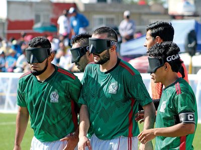 Puebla se iluminó con el Grand Prix de Futbol para Ciegos