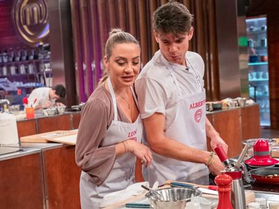 MasterChef 8 tuvo el momento más romántico en su final: esto hicieron Alberto y Luna