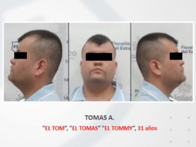 Cae "El Tom", jefe de plaza del CJNG en Guadalajara