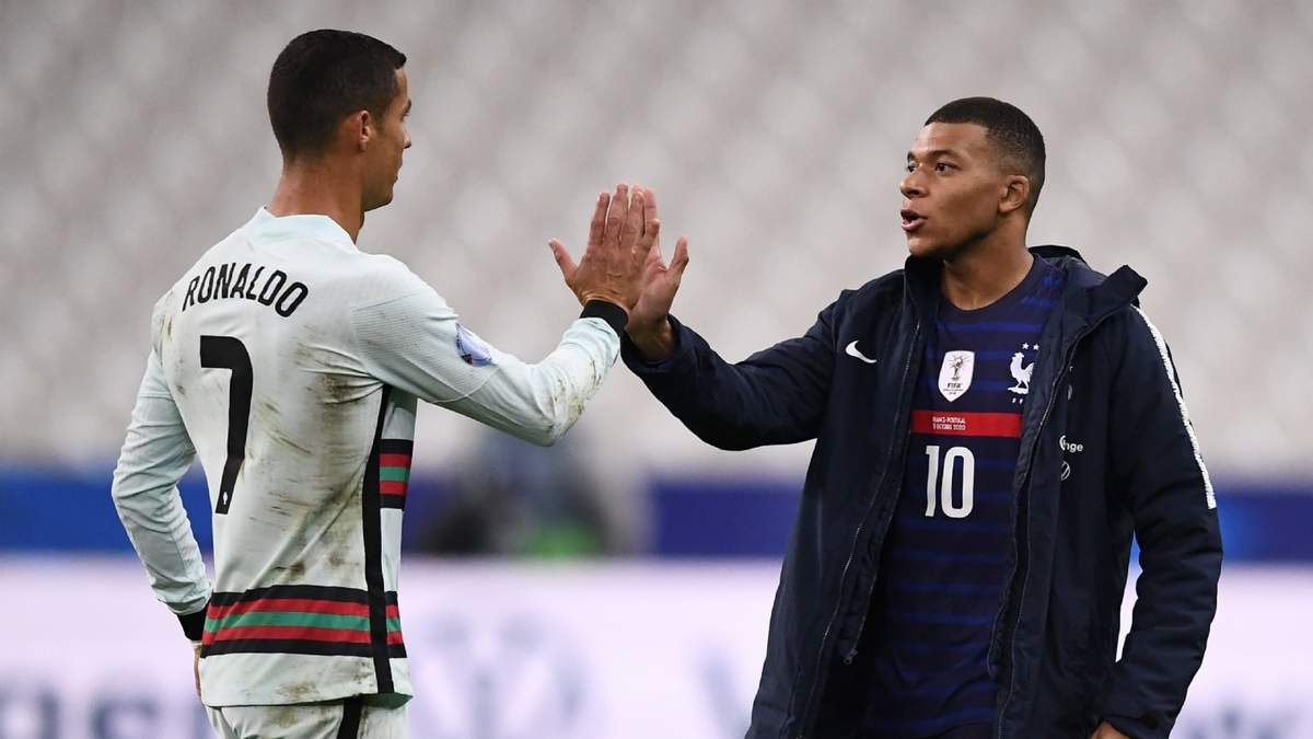 Mbappé saluda a Cristiano. Fuente: (Instagram)