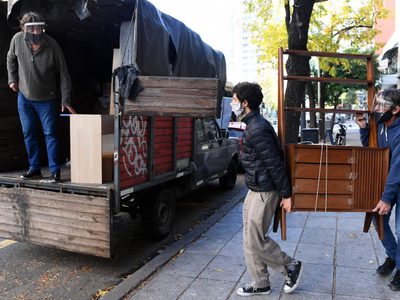 Habilitaron las mudanzas en la Ciudad de Buenos Aires
