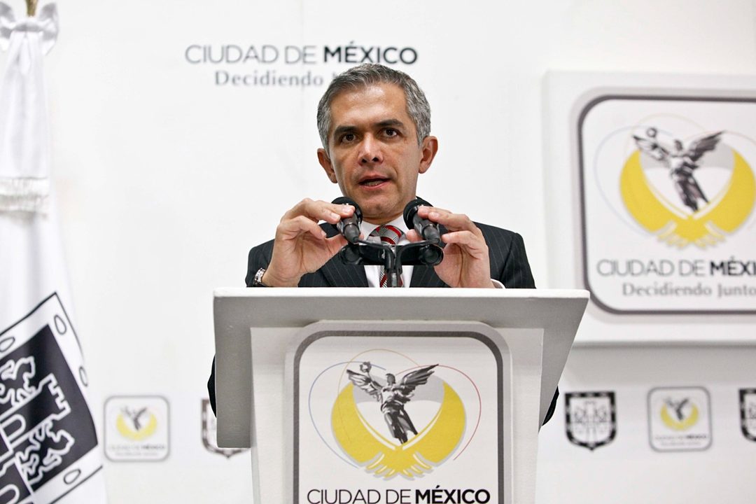Miguel Ángel Mancera, Foto Germán Canseco.