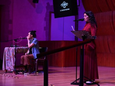 El ColNal conmemora el Día para la Eliminación de la Violencia contra la Mujer con poesía sonora