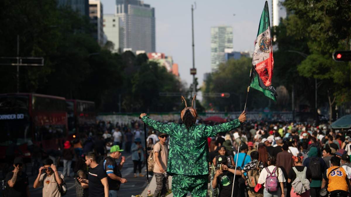 La marcha en CDMX