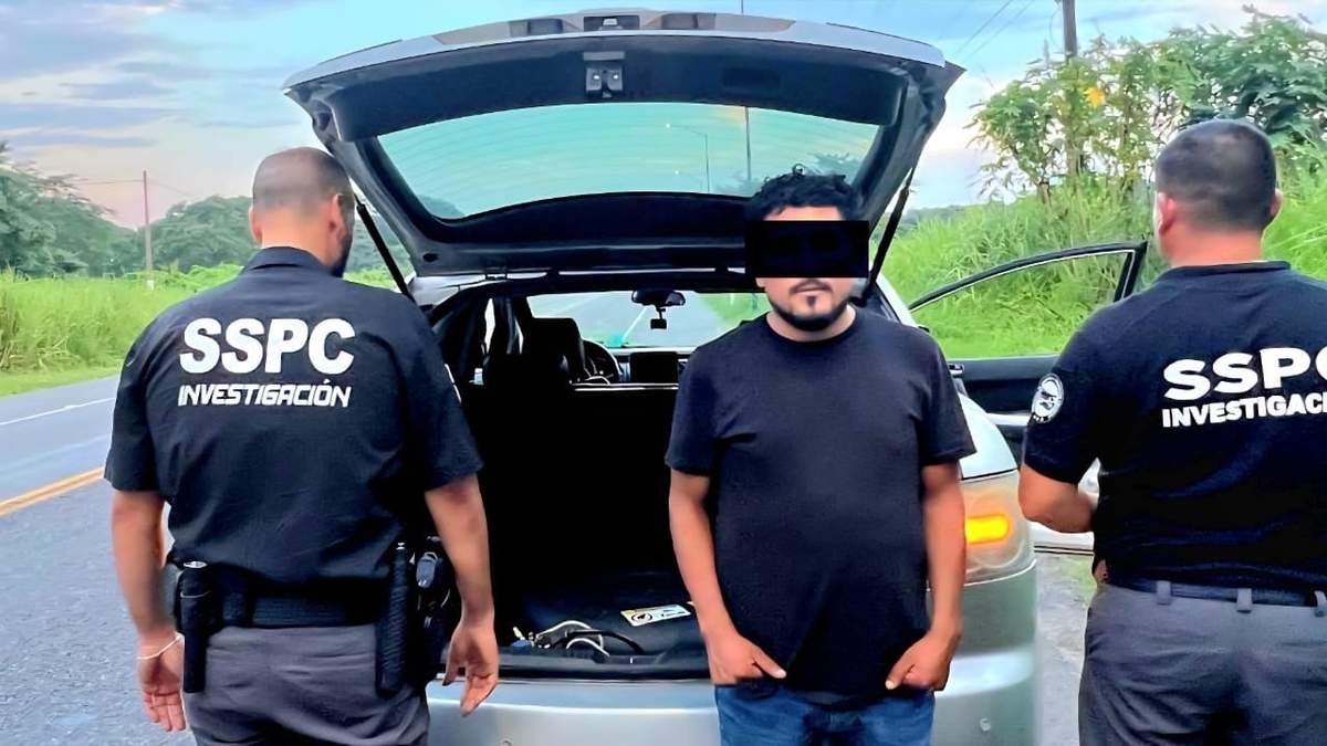 Se detuvo a un ciudadano de nacionalidad guatemalteca identificado como Marco Tulio “N”