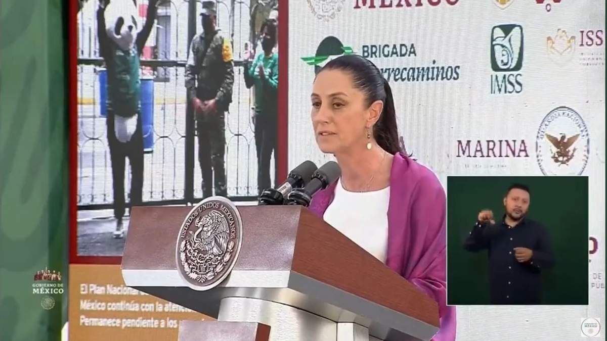 Participación de Sheinbaum en la mañanera