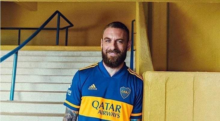Daniele De Rossi. Fuente: (Twitter)
