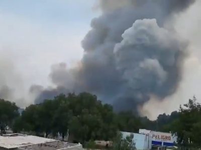 Una persona muerta y nueve heridas por explosión en cadena en Tultepec (Videos)