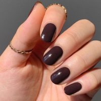 Nail Art: ideas y colores de manicura para las uñas cortas, inspiradas en el otoño