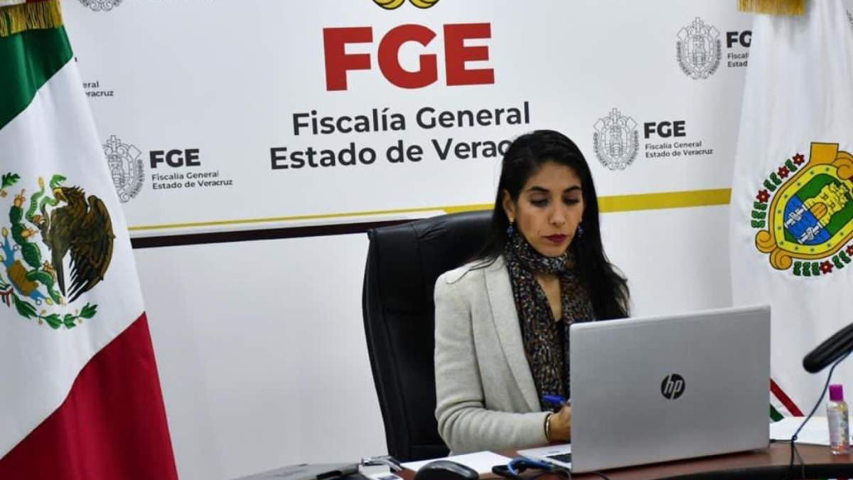 La Fiscal General del Estado, Verónica Hernández