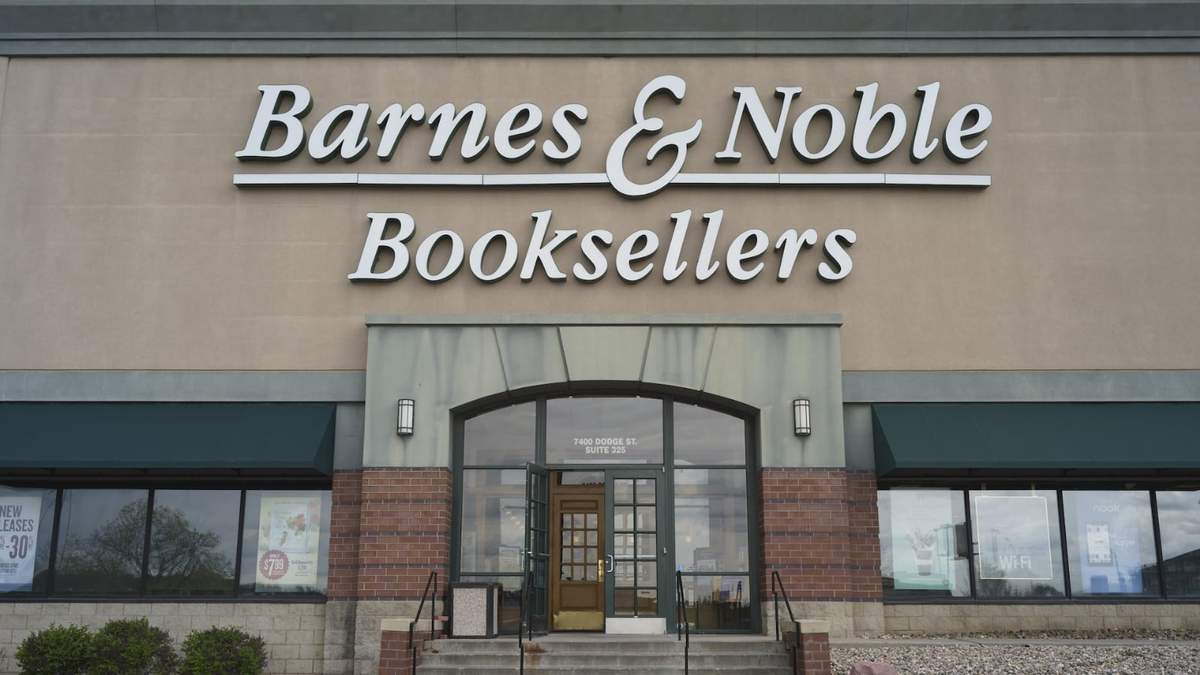 Exterior de una tienda Barnes & Noble en Omaha, Nebraska