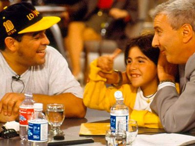 Momento épico en la televisión: Mauro Viale y Diego Maradona revolucionaron la pantalla chica