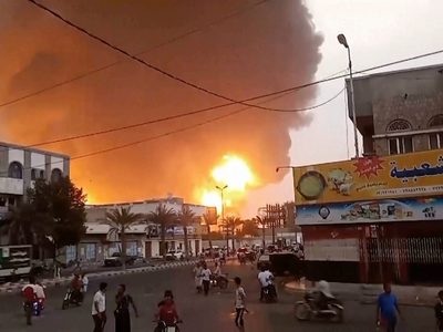 Israel bombardea varios objetivos hutíes de Yemen en respuesta a ataques (Videos)
