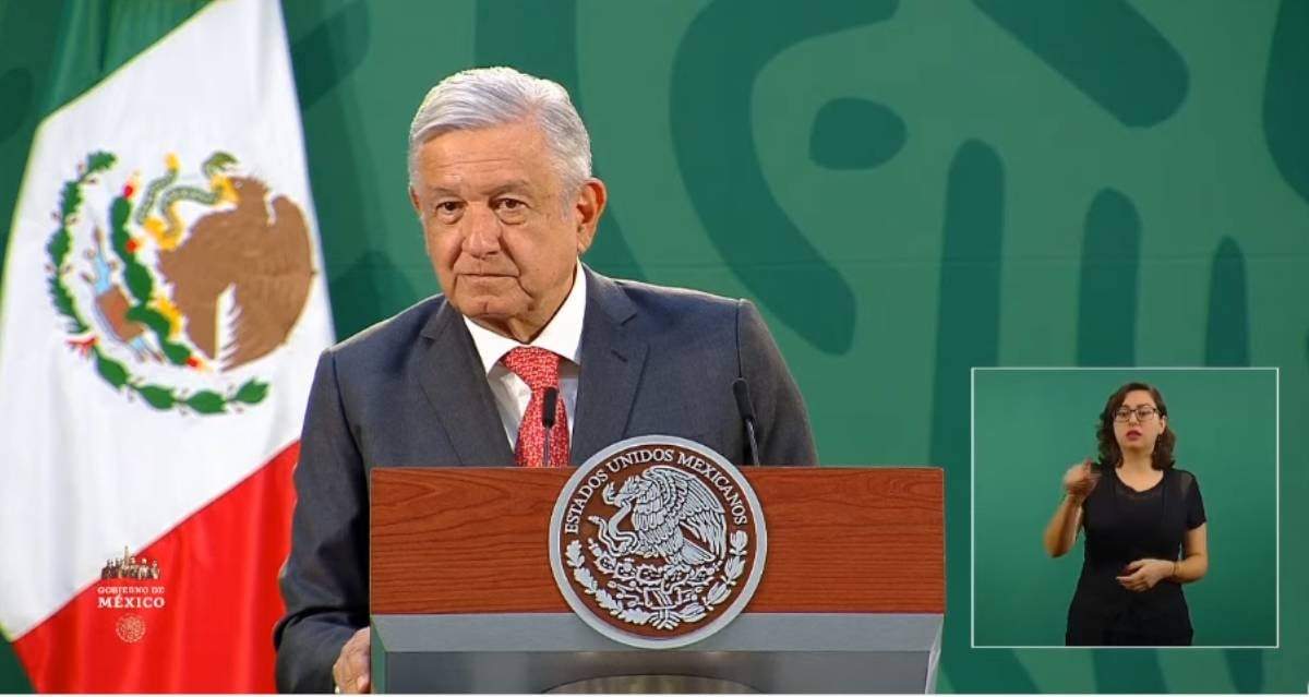El presidente López Obrador