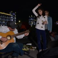 Los LeBarón se instalan y pernoctan en el Zócalo de la CDMX