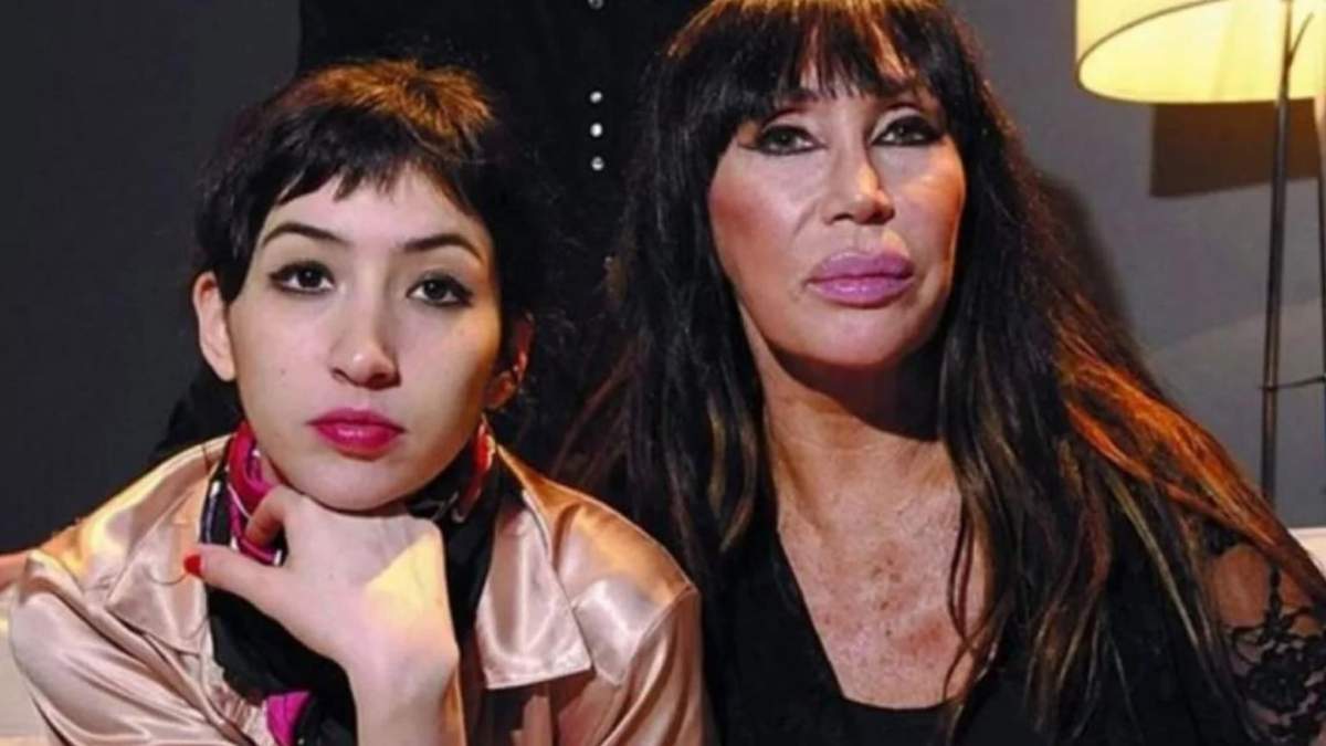 Sofía Gala y Moria Casán. Foto: (Twitter)