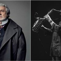 El tenor Plácido Domingo y el jazzista Manu Dibango, con Covid-19