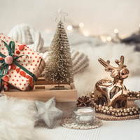 Así de fácil podés crear un contenedor inspirado en la Navidad con 1 frasco de vidrio y mucha creatividad