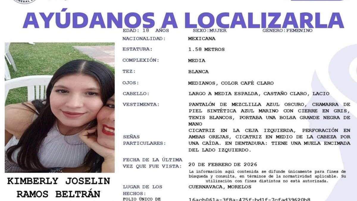 Ficha de búsqueda de Kimberly