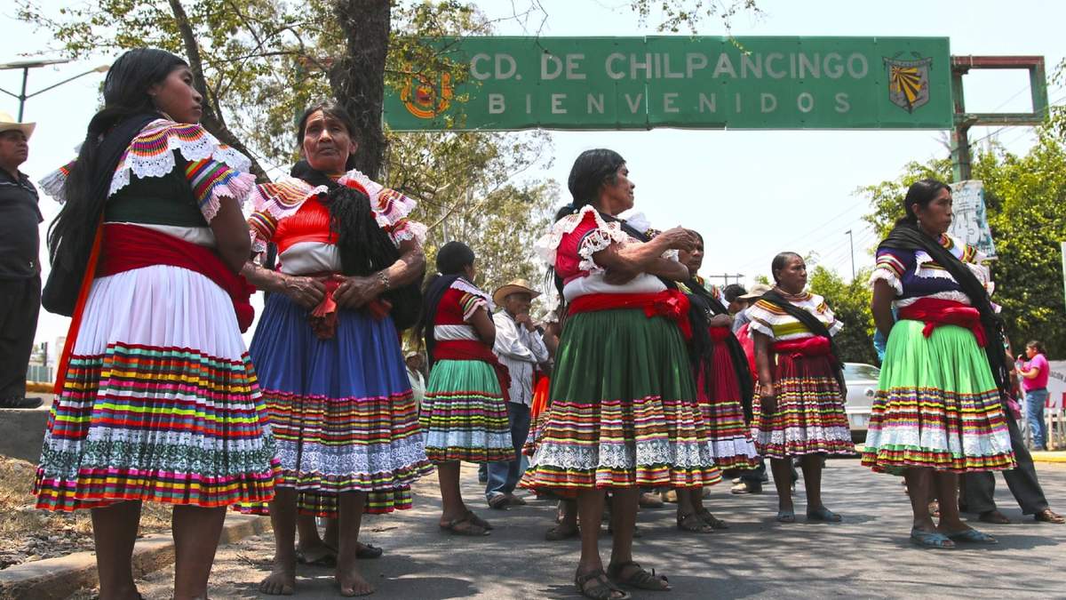 Mujeres de la montaña de Guerrero
