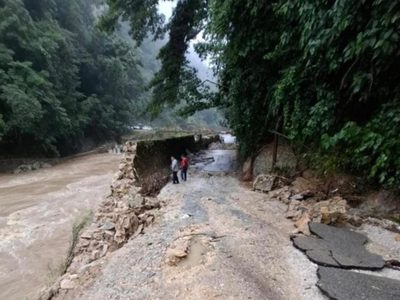 Más de 230 familias resultan afectadas por desbordamiento de ríos en región Norte de Chiapas