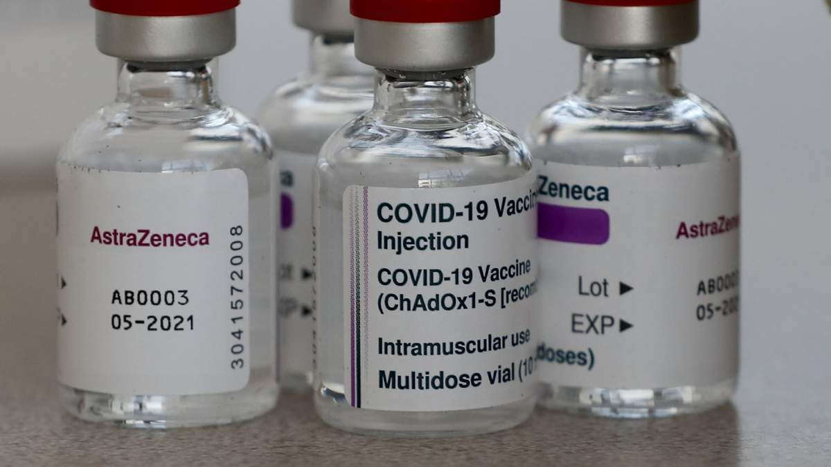 La vacuna contra el coronavirus de AstraZeneca. Fuente: (Twitter)