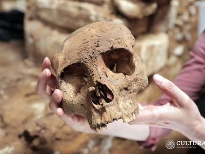 INAH descubrió una cámara funeraria en la Zona Arqueológica de Palenque