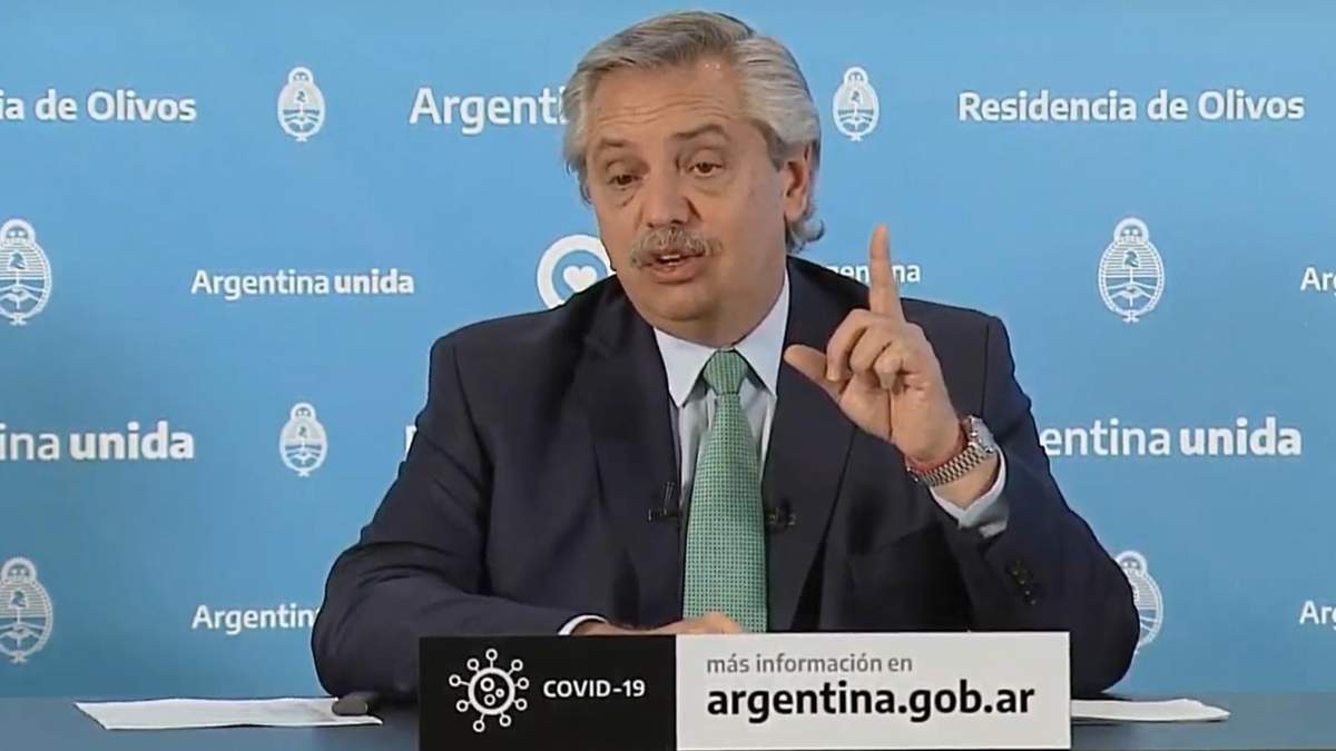 Alberto Fernández, presidente de la Nación. Fuente: (Twitter)