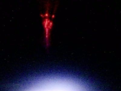 Nueva imagen de un enorme "duende rojo" en la atmósfera terrestre