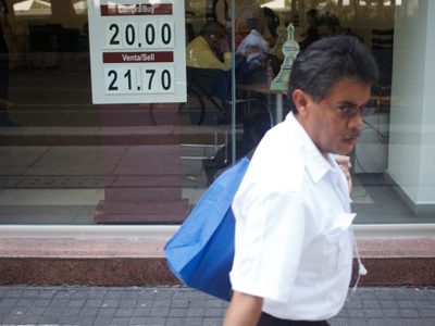 La Bolsa tiene su peor caída desde 2008; el dólar sigue arriba de $21